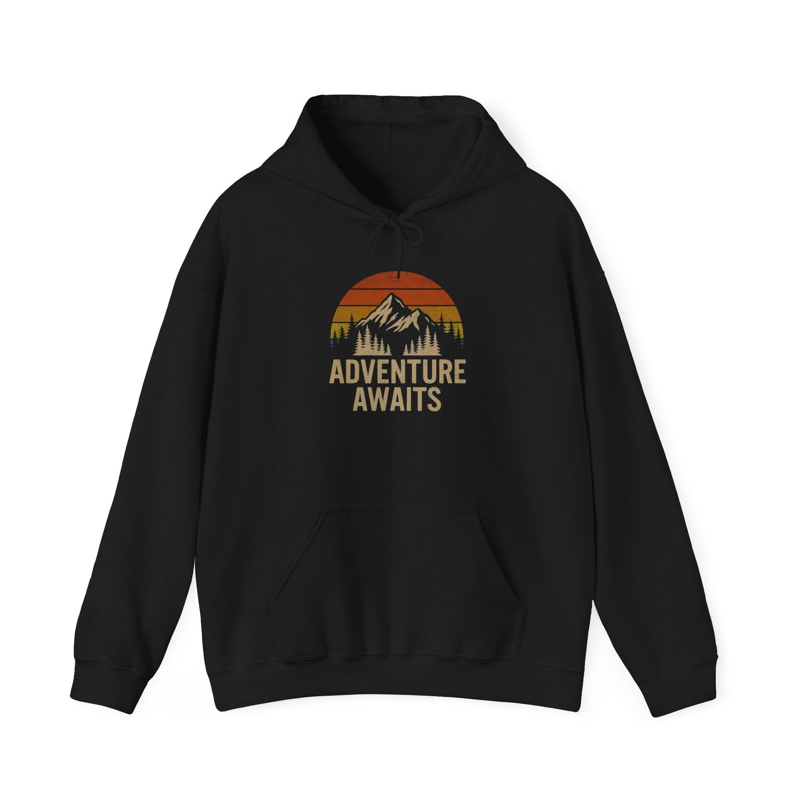 Mountain and forest Unisex Hoodie - Image 3