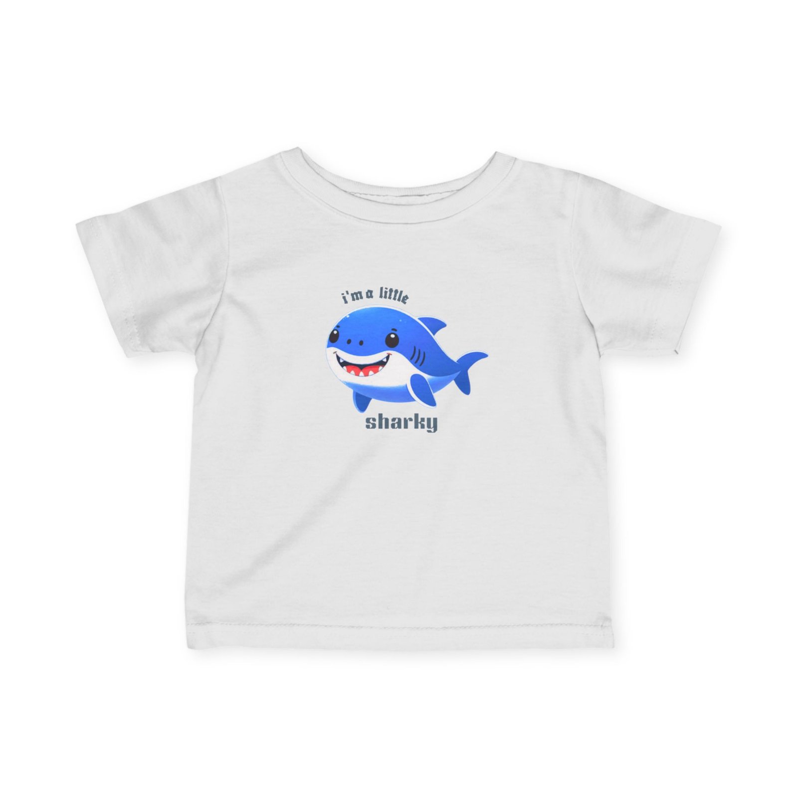 I'm a Little Sharky Infant Tee - Image 2