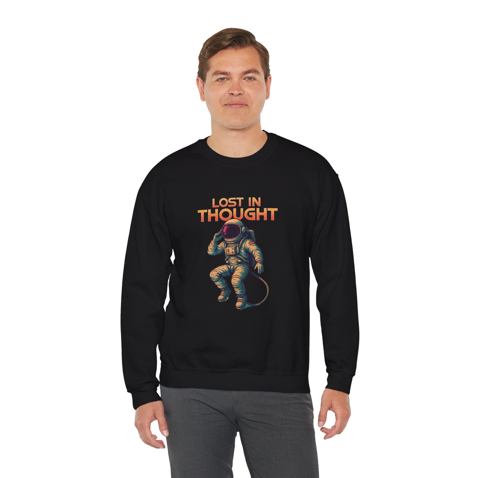 Astronaut floating in space Sweatshirt - Image 3