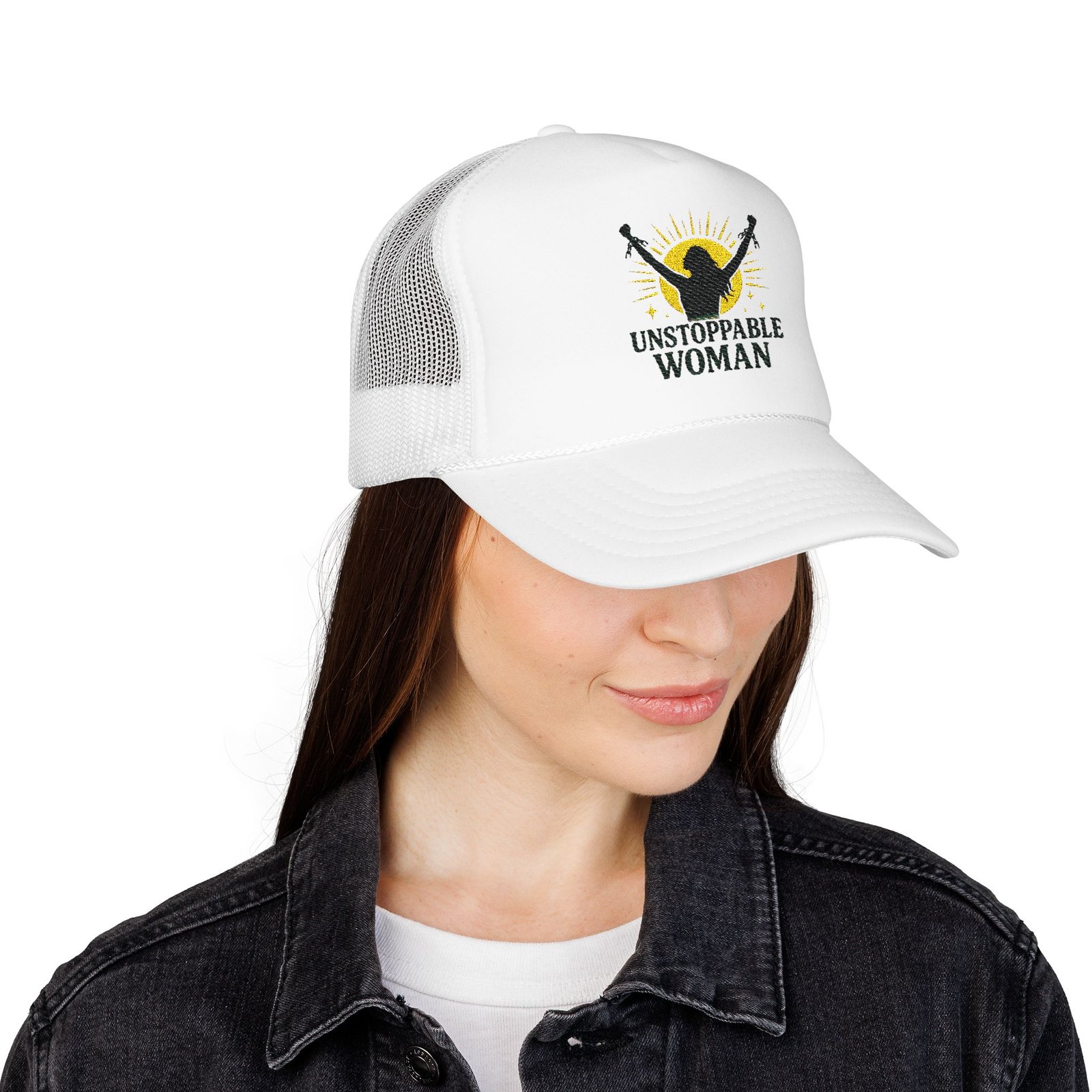 Unstoppable Woman Trucker Hat - Image 2