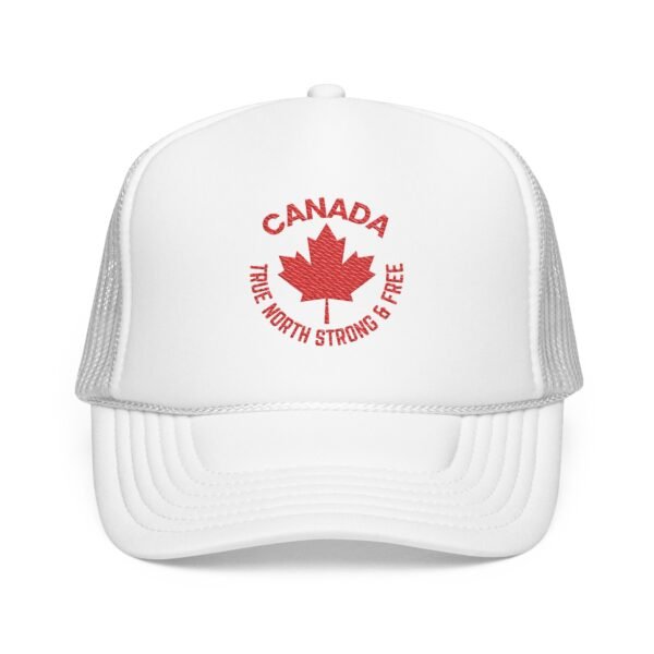 Embroidered Canada Foam Trucker Hat