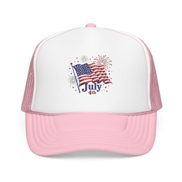 4th of July Foam Trucker Hat