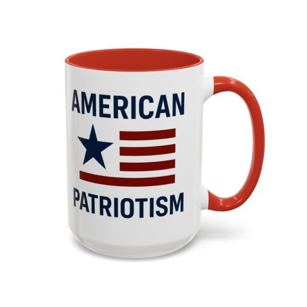 American Patriotism Accent Coffee Mug